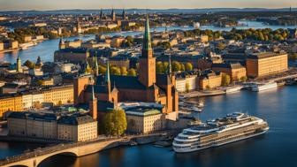 Entdecke die besten Sehenswürdigkeiten in Stockholm mit praktischer Karte