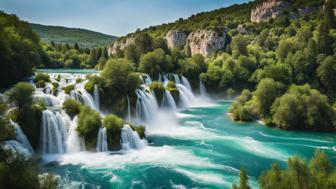 Entdecke die faszinierenden Wasserfälle und Sehenswürdigkeiten im Krka Nationalpark