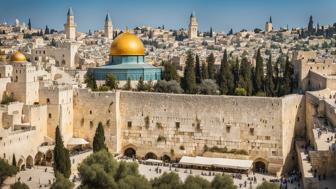 Entdecke die faszinierendsten Sehenswürdigkeiten in Jerusalem