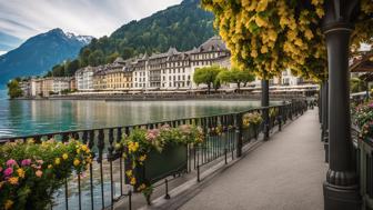 Entdecke die vielfältigen Sehenswürdigkeiten in Montreux am Genfersee