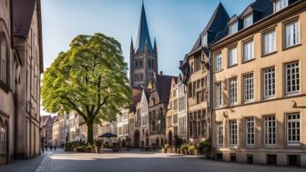 Entdecke die vielfältigen Sehenswürdigkeiten Münsters auf einem unvergesslichen Rundgang