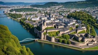 Entdecken Sie die besten Sehenswürdigkeiten in Koblenz mit praktischer Karte