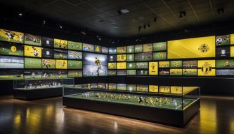Fußballmuseum Dortmund: Riesige digitale Kunstwerke des Fußballs