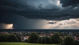 Gewitterrisiko in NRW bleibt bestehen – Starkregen und Hagel möglich