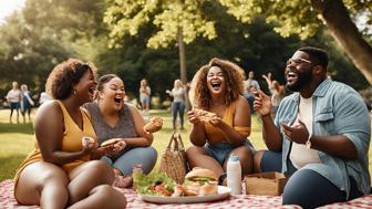 Lustige Sprüche übers Gewicht: Lachen ist die beste Diät