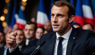 Selbstbewusster Macron: Frankreich übertrifft uns in diesem Bereich