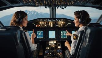Warum ein Flug mit zwei Pilotinnen im Cockpit geheim blieb