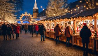 Weihnachtsmarkt am Roncalli: Nur geringer Rheinblick von den Hütten