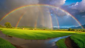 Wie sieht ein Regenbogen aus? Die Farben und ihre Entstehung erklärt!